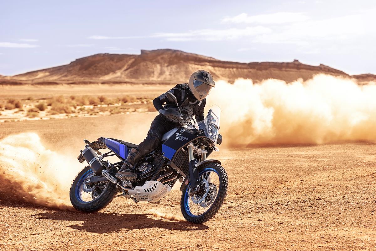 Yamaha Ténéré 700 adventure bike doing what it does best Yamaha Ténéré 700 adventure bike doing what it does best