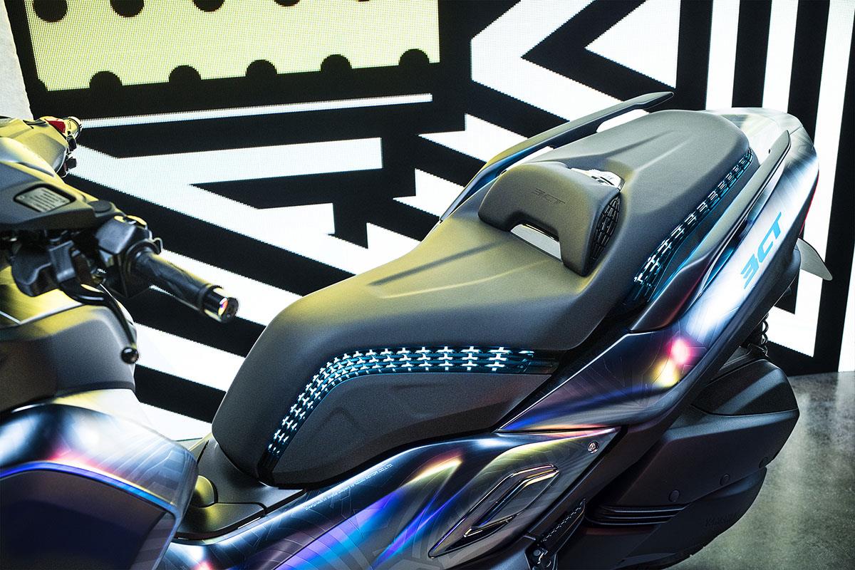 Yamaha's first 3D printed seat Yamaha's first 3D printed seat
