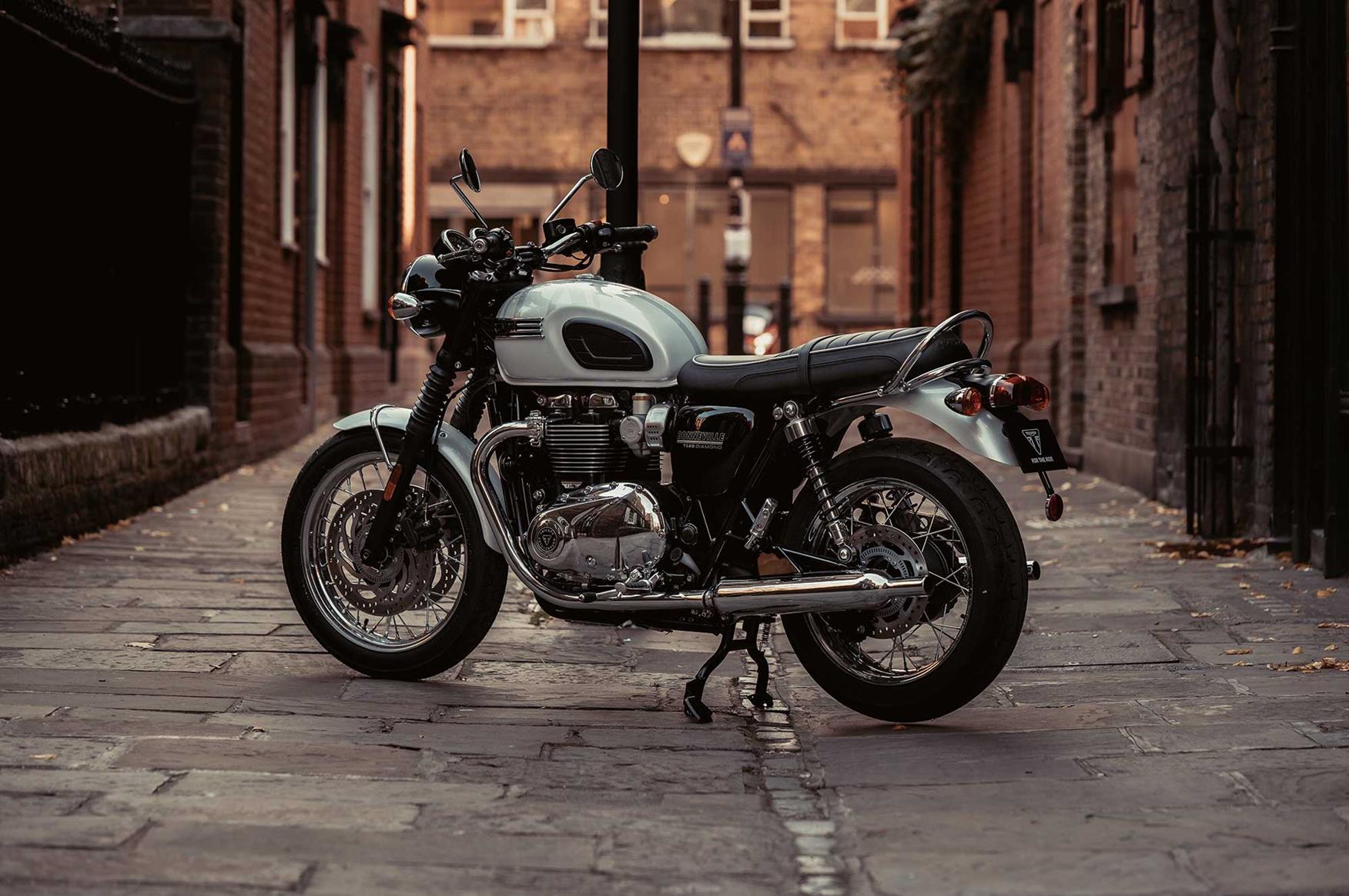 The 2019 T120 Diamond from Triumph The 2019 T120 Diamond from Triumph