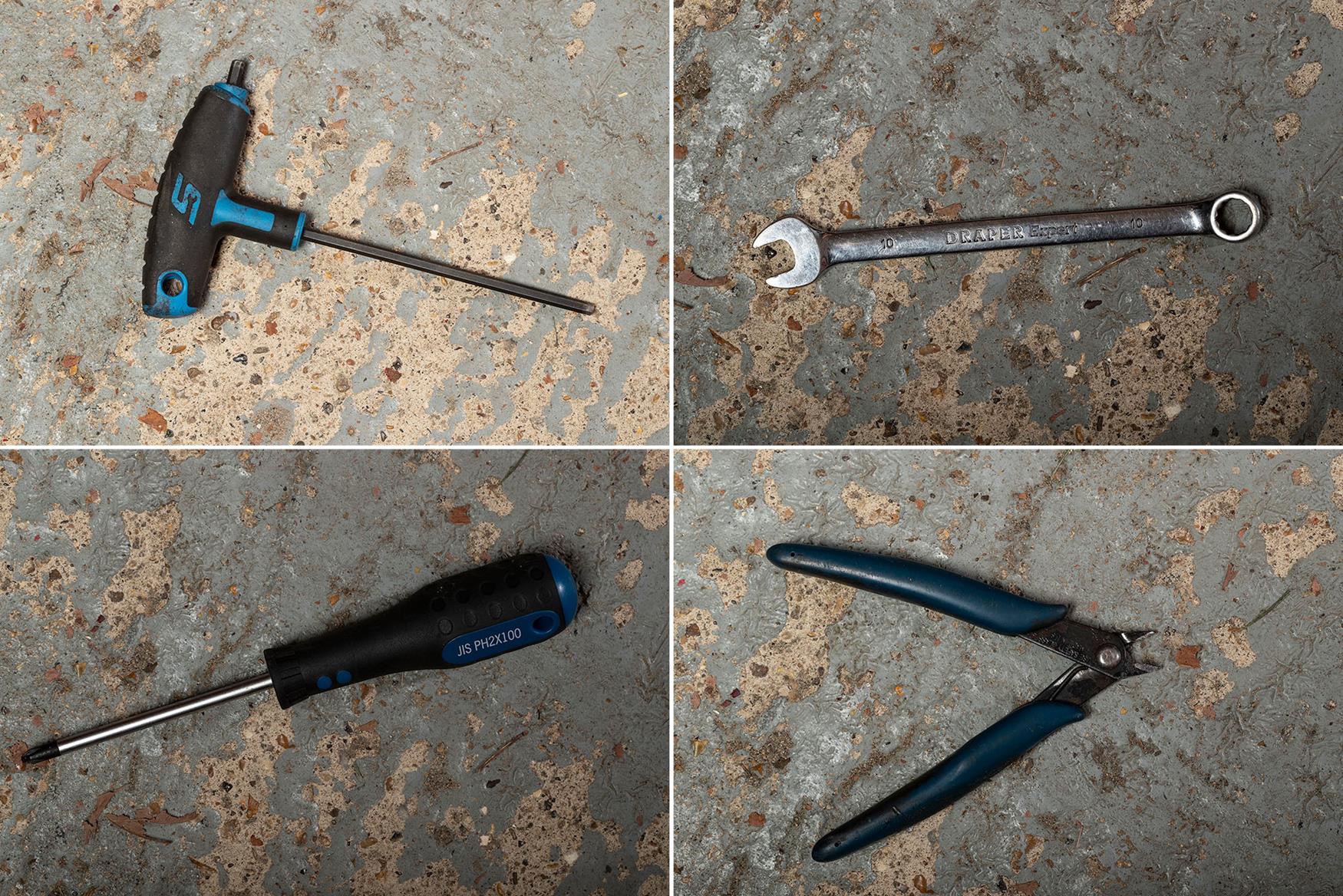 The tools you will need for the job The tools you will need for the job