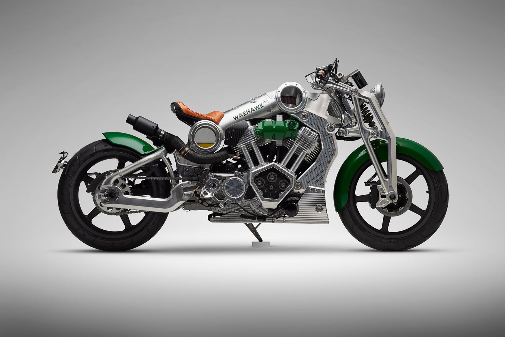 The Curtiss Warhawk petrol V-twin The Curtiss Warhawk petrol V-twin