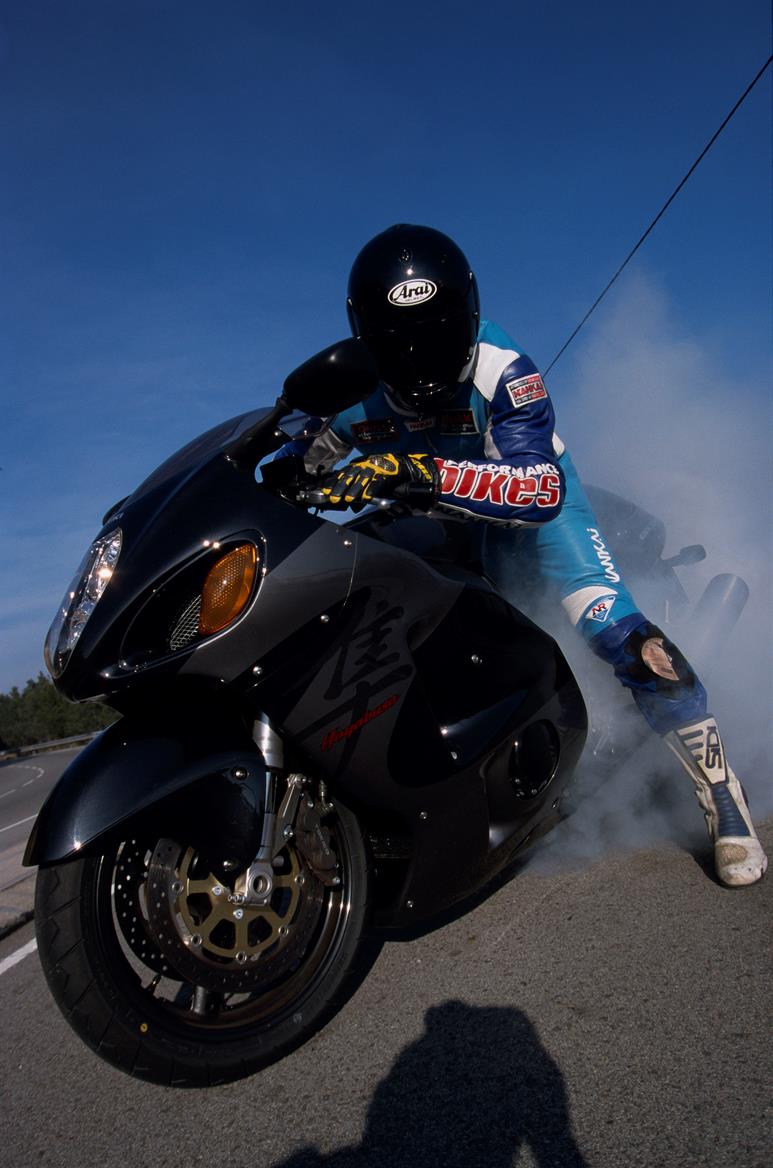 The Hayabusa has a lairy reputation The Hayabusa has a lairy reputation