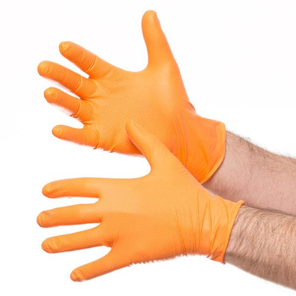 Tiger Grip orange gloves Tiger Grip orange gloves