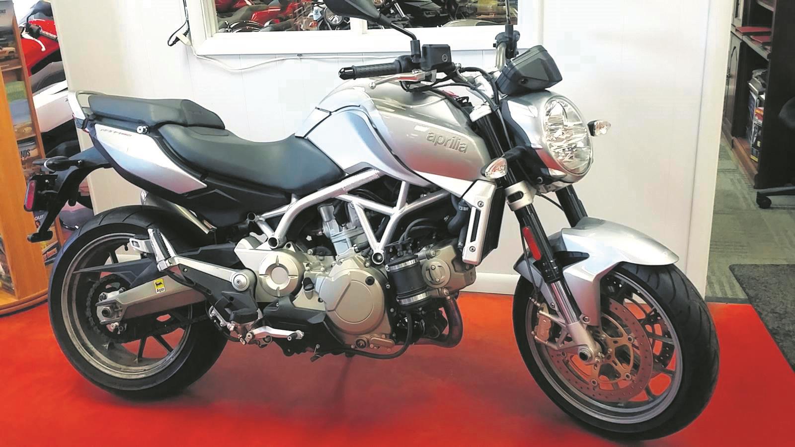 The Aprilia Mana is a left-field choice The Aprilia Mana is a left-field choice