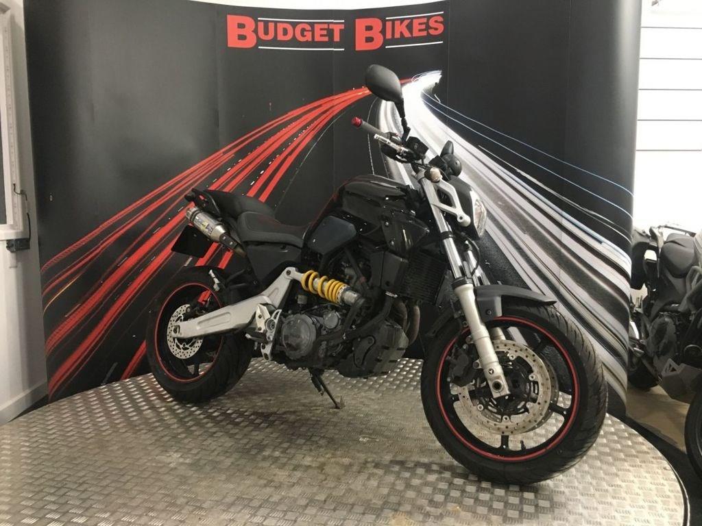 The Yamaha MT-03 is the odd-ball of this group The Yamaha MT-03 is the odd-ball of this group