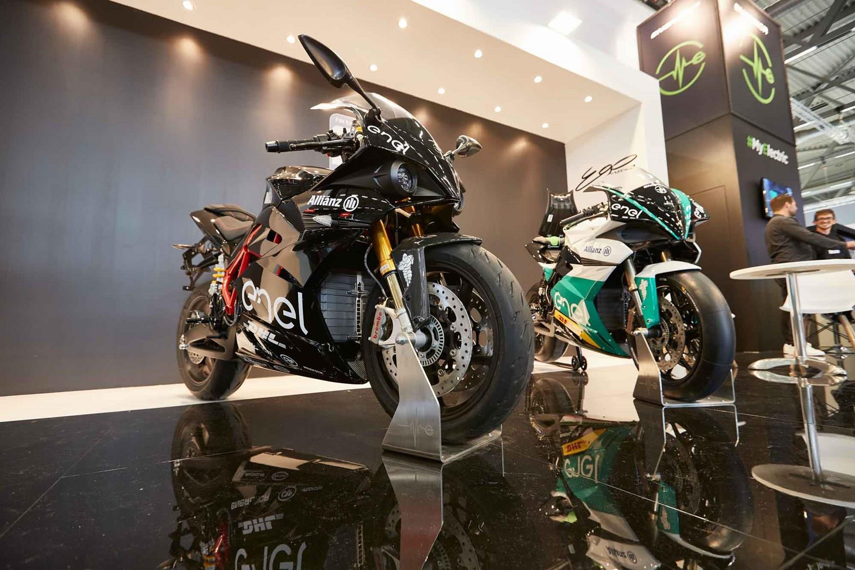 The updated Energica Ego at Intermot The updated Energica Ego at Intermot