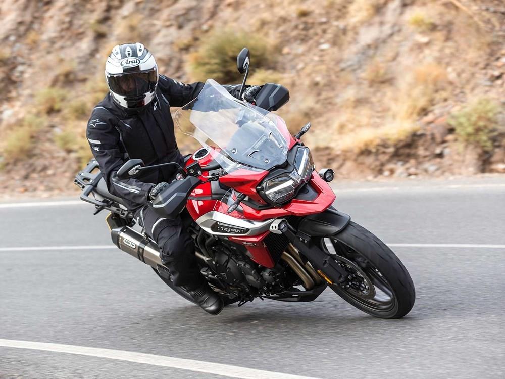 Flatman gets a go on the Tiger 1200 next year and can't wait Flatman gets a go on the Tiger 1200 next year and can't wait
