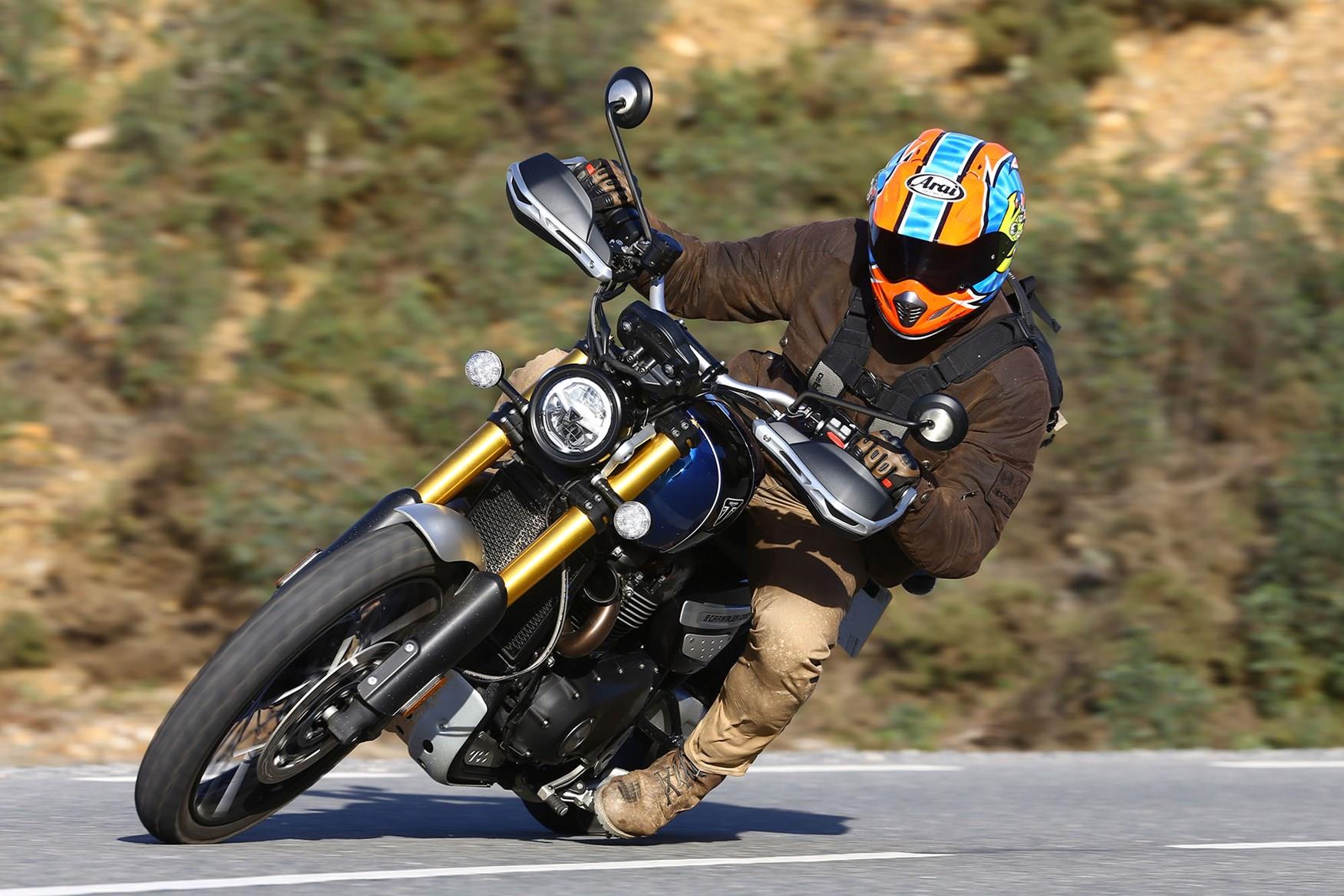 MCN's Michael Neeves rides the Scrambler 1200 MCN's Michael Neeves rides the Scrambler 1200