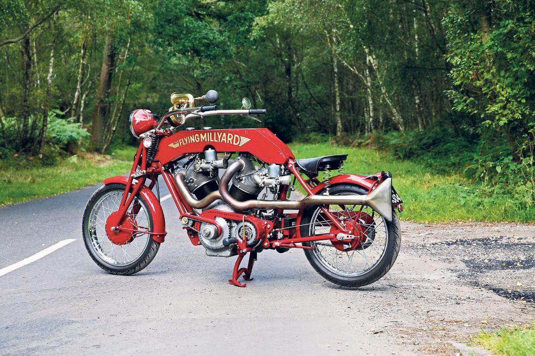The Flying Millyard is a one of a kind machine The Flying Millyard is a one of a kind machine