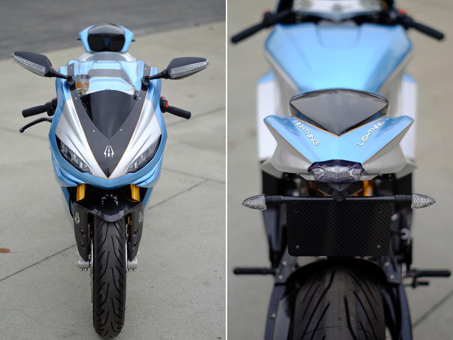 Lightning LS-218 front and back Lightning LS-218 front and back