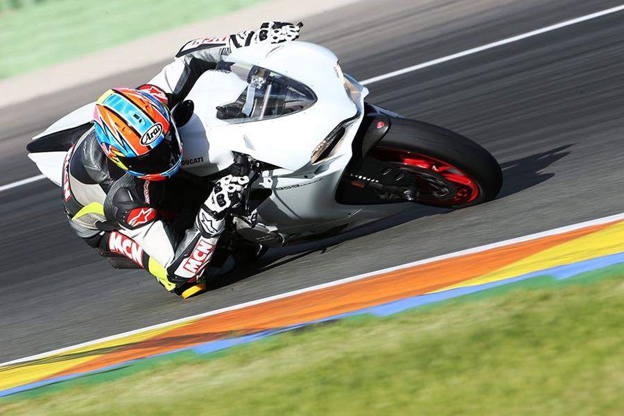 The 959 Panigale is a formidable track bike