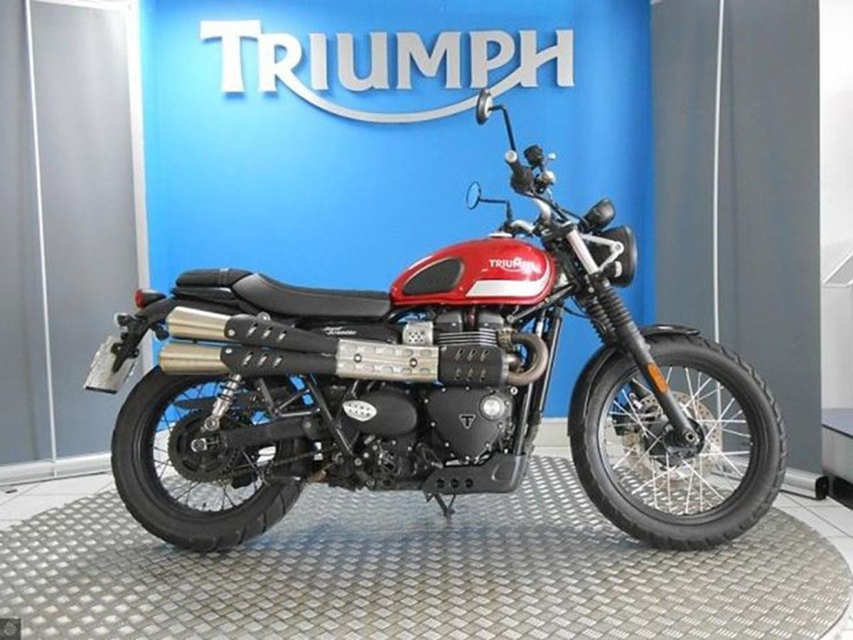 Triumph Street Scrambler for sale Triumph Street Scrambler for sale