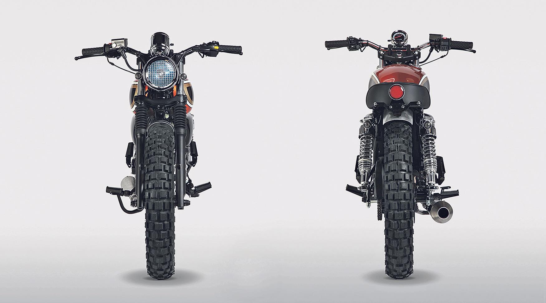 The Super 4 features a Euro4 Chinese 125 engine The Super 4 features a Euro4 Chinese 125 engine