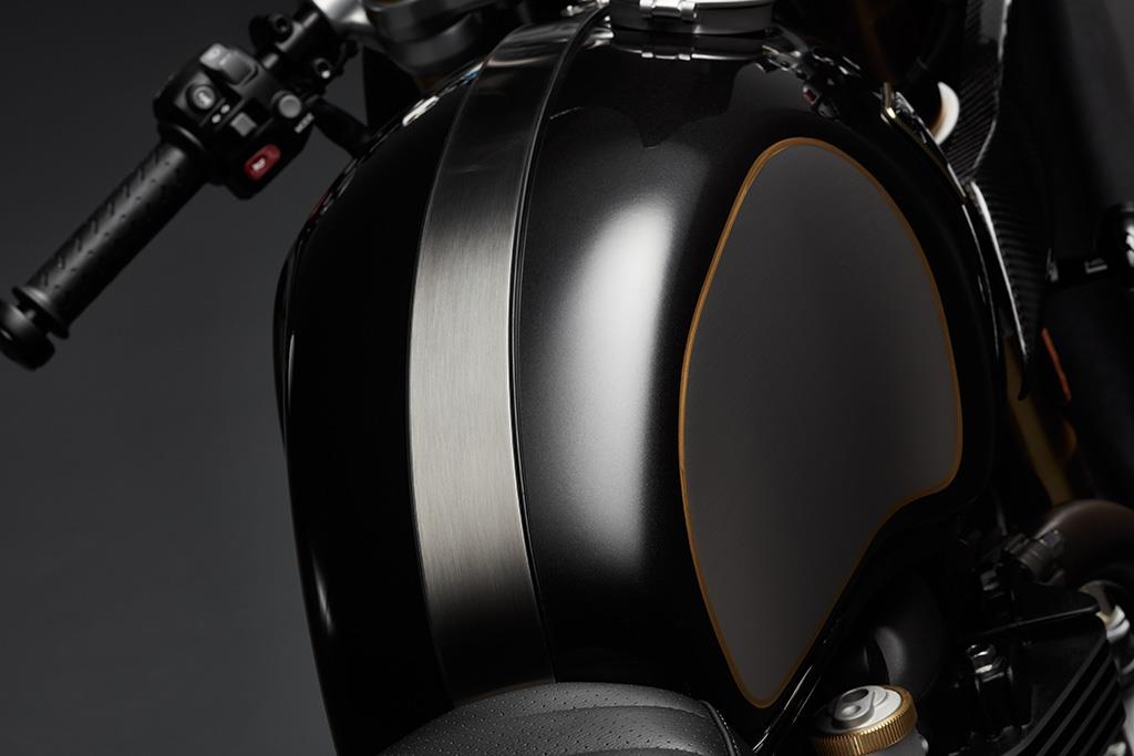 Triumph Thruxton TFC gets blacked out brightwork Triumph Thruxton TFC gets blacked out brightwork