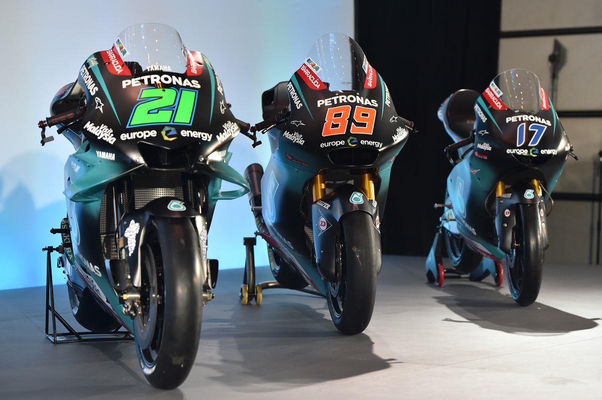 MotoGP: Petronas Yamaha reveal 2019 machines