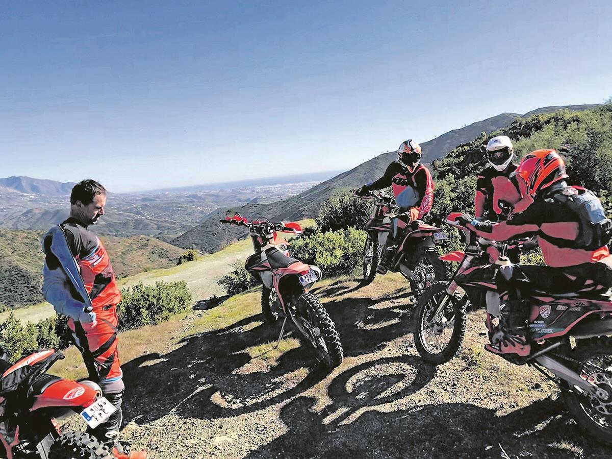 KTM's Offroad Orange riding experience near Malaga, Spain, is very relaxed KTM's Offroad Orange riding experience near Malaga, Spain, is very relaxed