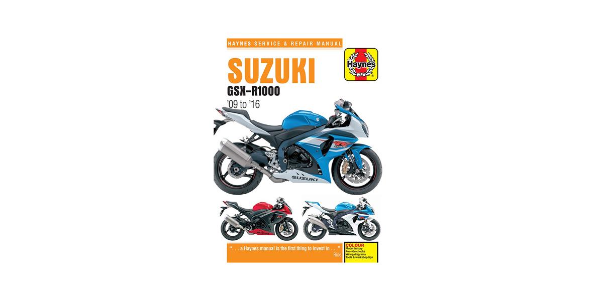 A Haynes Manual for the Suzuki GSX-R1000 A Haynes Manual for the Suzuki GSX-R1000