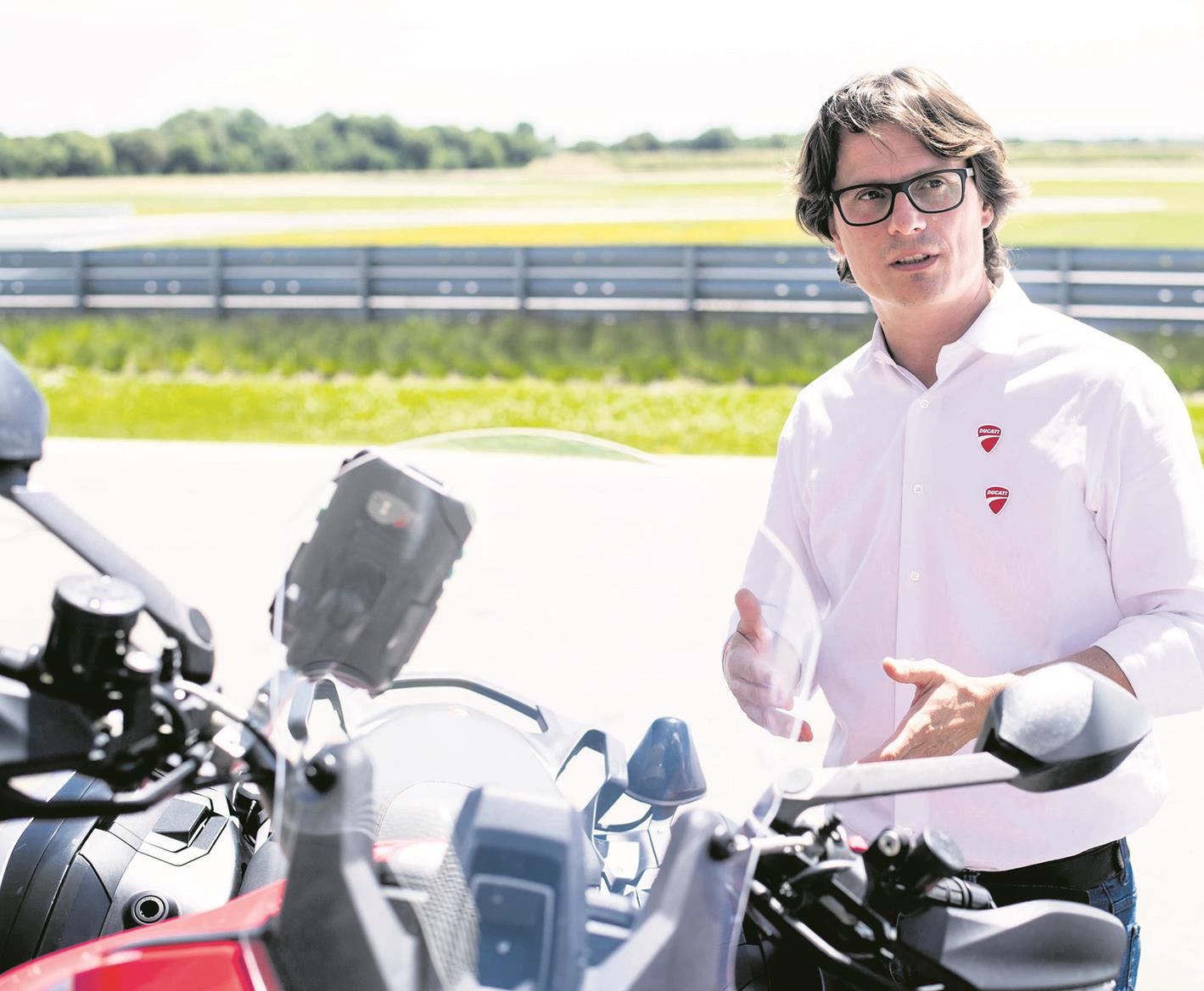 Pierluigi Zampieri, Ducati Head of Innovation Pierluigi Zampieri, Ducati Head of Innovation