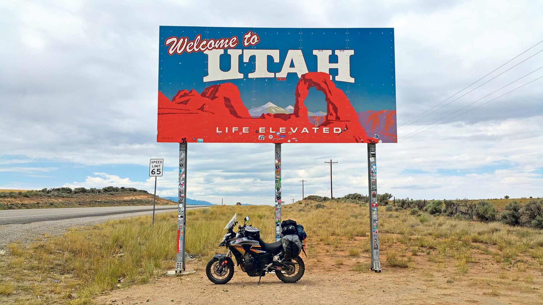 Entering Utah Entering Utah