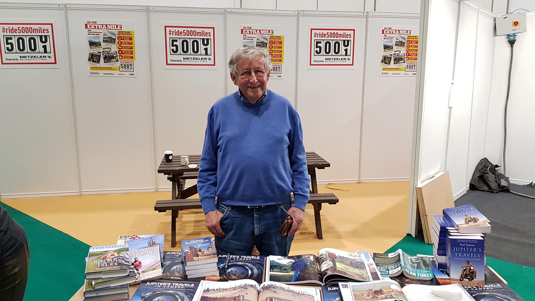 Come and listen to Ted Simon this weekend Come and listen to Ted Simon this weekend