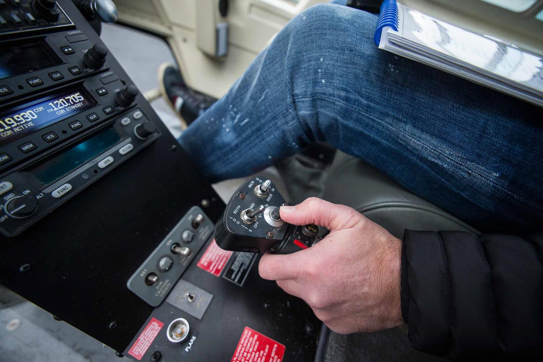 Helicopter controls Helicopter controls