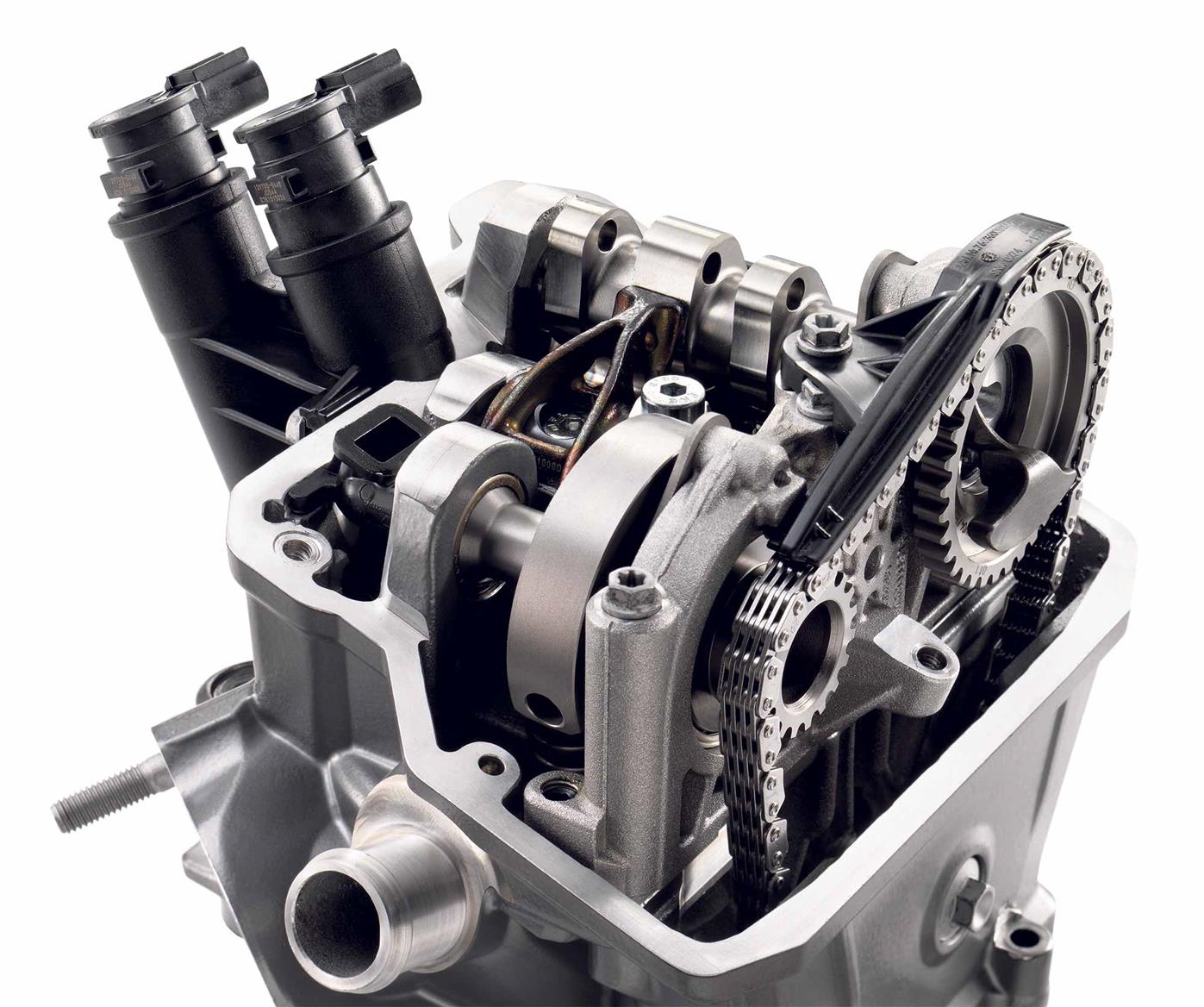 The head of the engine The head of the engine