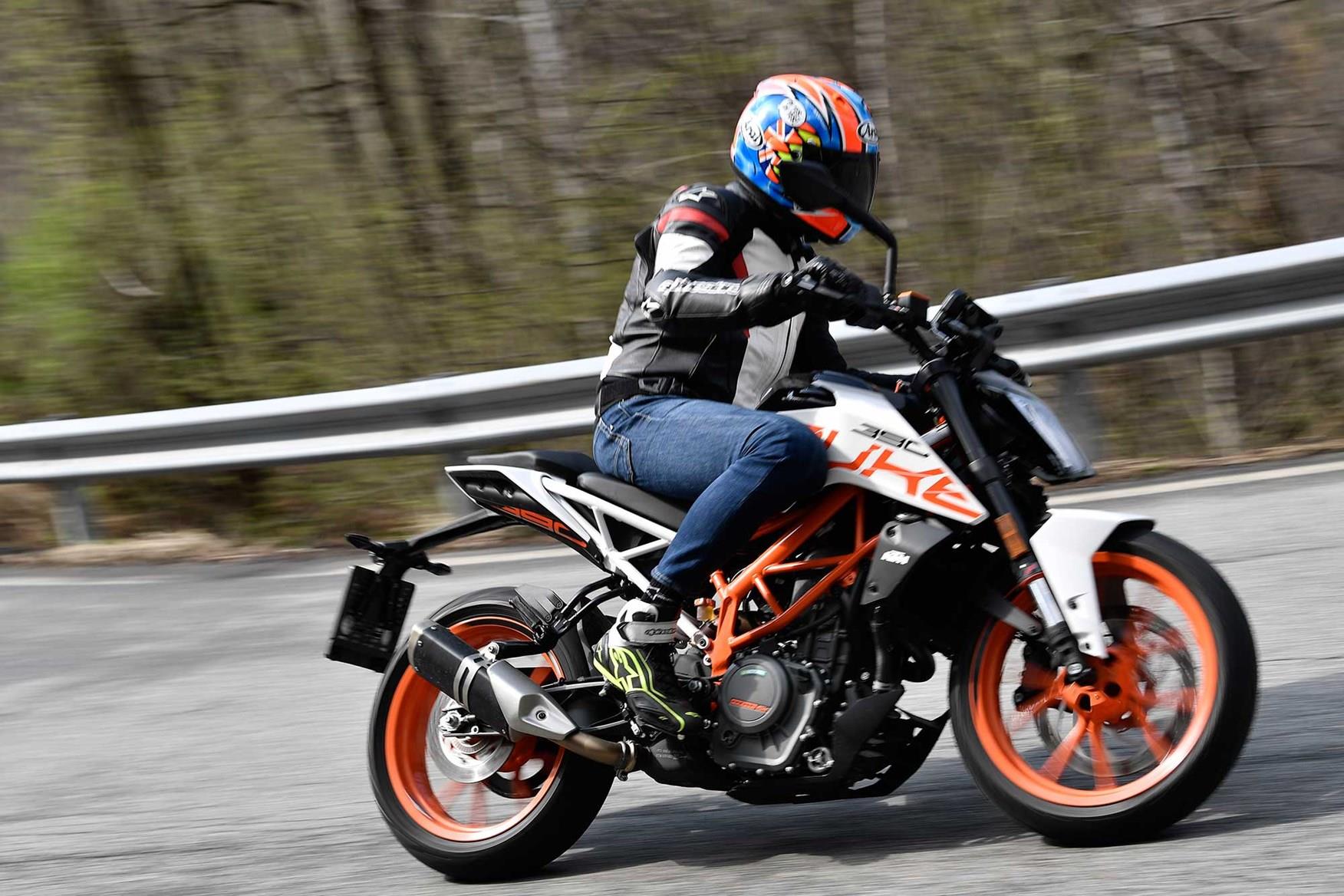 A2-compliant KTM motorcycle A2-compliant KTM motorcycle