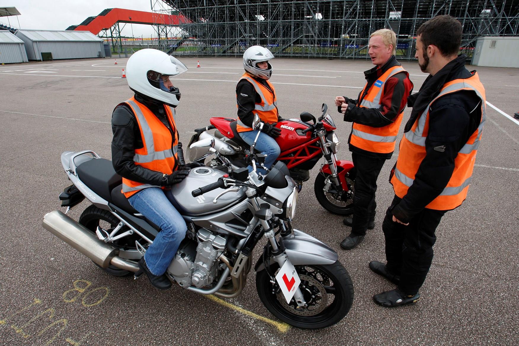 Learning to ride a motorbike Learning to ride a motorbike