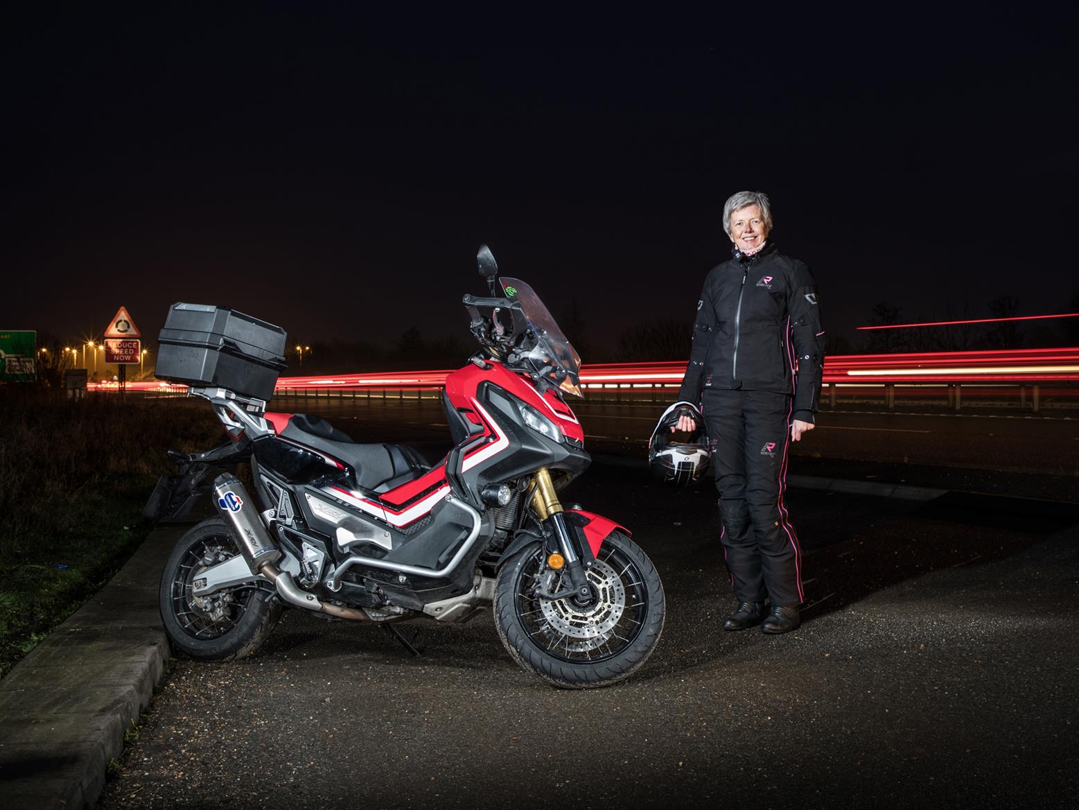 High-vis detailing on your leathers could make the difference when riding in darkness High-vis detailing on your leathers could make the difference when riding in darkness