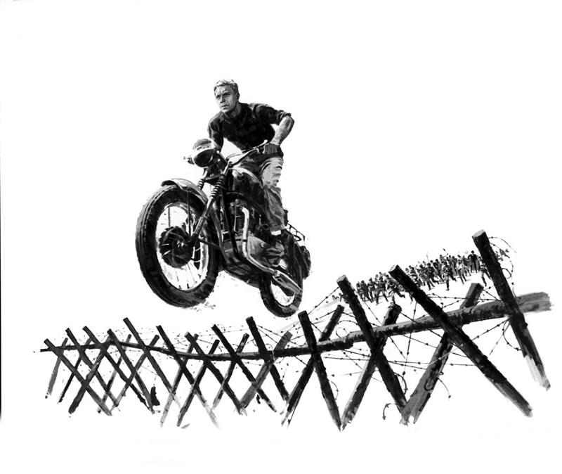Poster imagery from The Great Escape Poster imagery from The Great Escape
