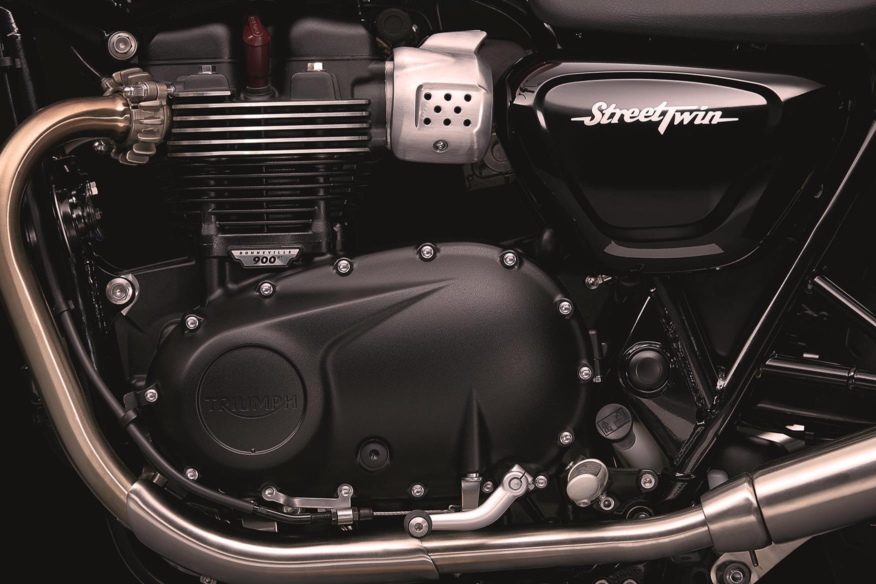 2016 Triumph Street Twin engine 2016 Triumph Street Twin engine