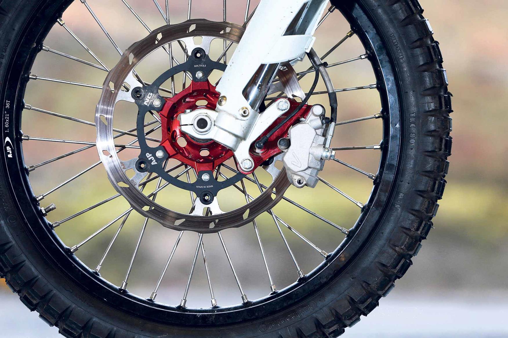 AJP PR7 front brakes AJP PR7 front brakes