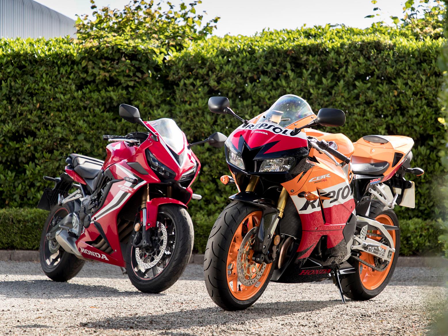 Honda CBR650R and CBR600RR Honda CBR650R and CBR600RR