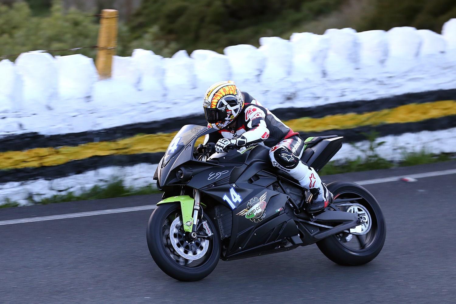 Adam Child Energica Ego Isle of Man TT Zero Adam Child Energica Ego Isle of Man TT Zero