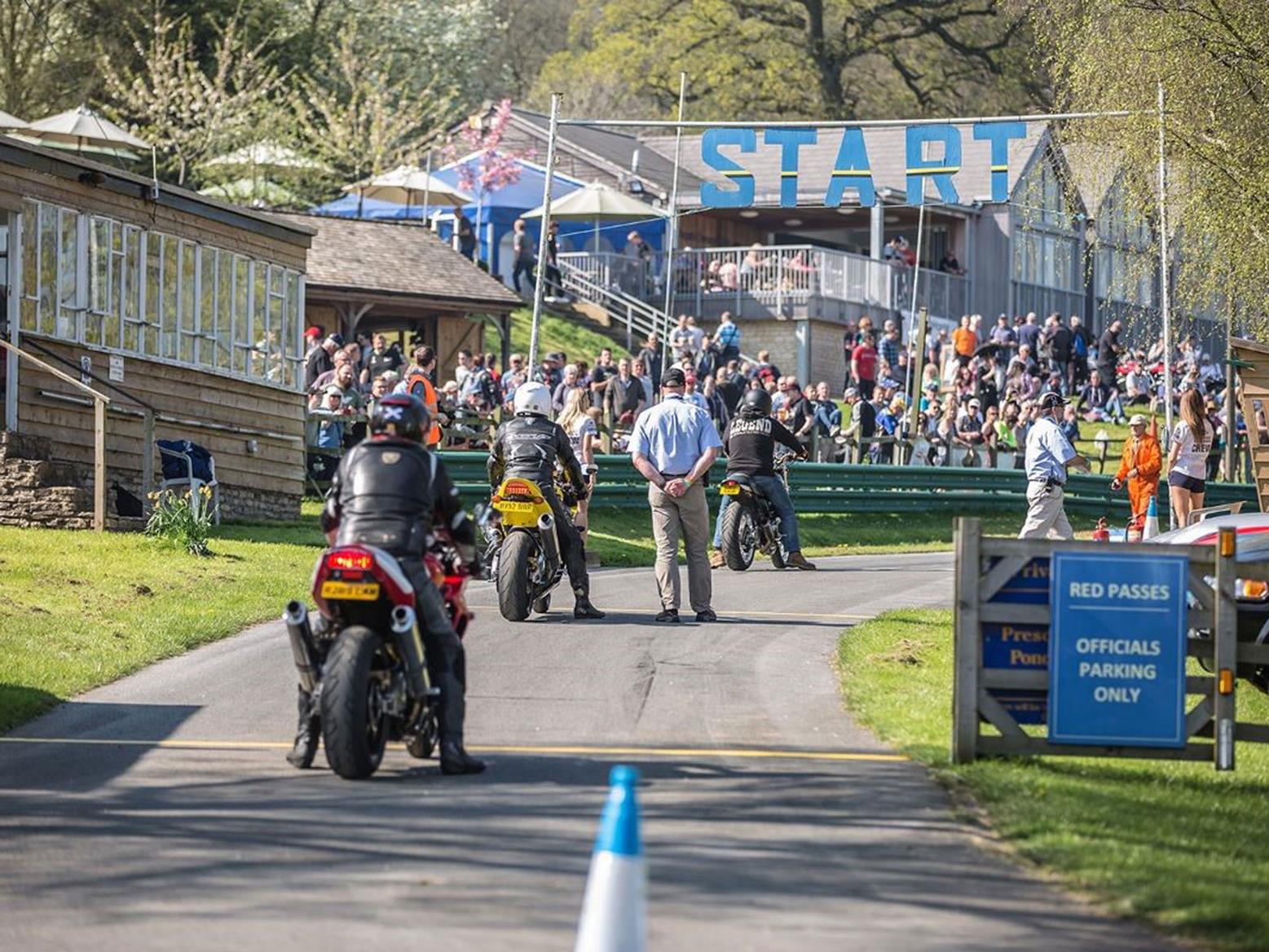 Prescott Bike Festival is held at the well-known British hillclimb venue Prescott Bike Festival is held at the well-known British hillclimb venue