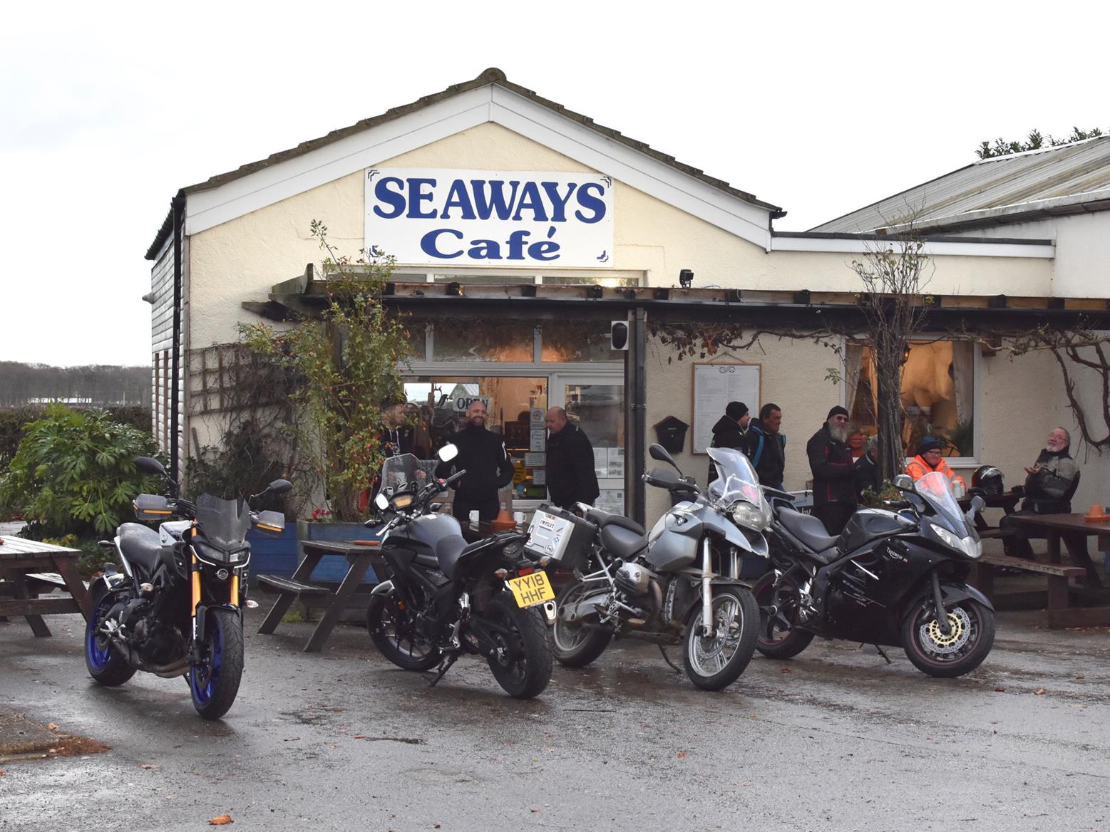 Seaways Cafe outside Seaways Cafe outside