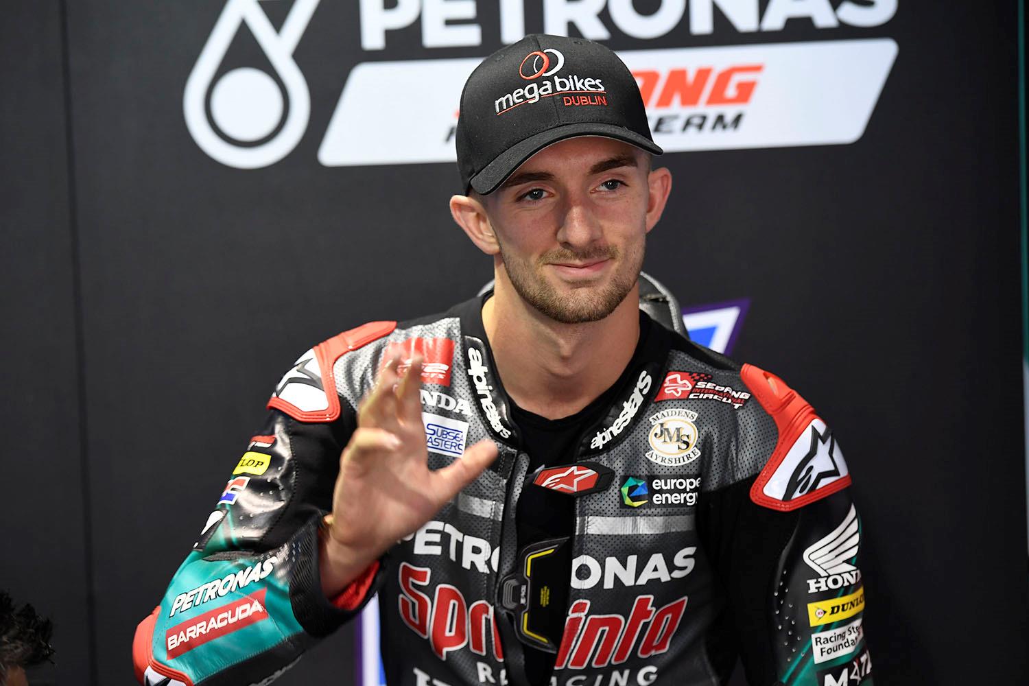 British Moto3 rider John McPhee British Moto3 rider John McPhee