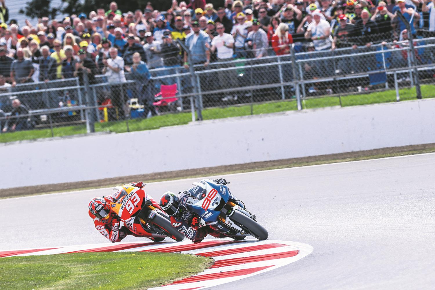Lorenzo and Marquez create Silverstone MotoGP's closest finish in 2013 Lorenzo and Marquez create Silverstone MotoGP's closest finish in 2013