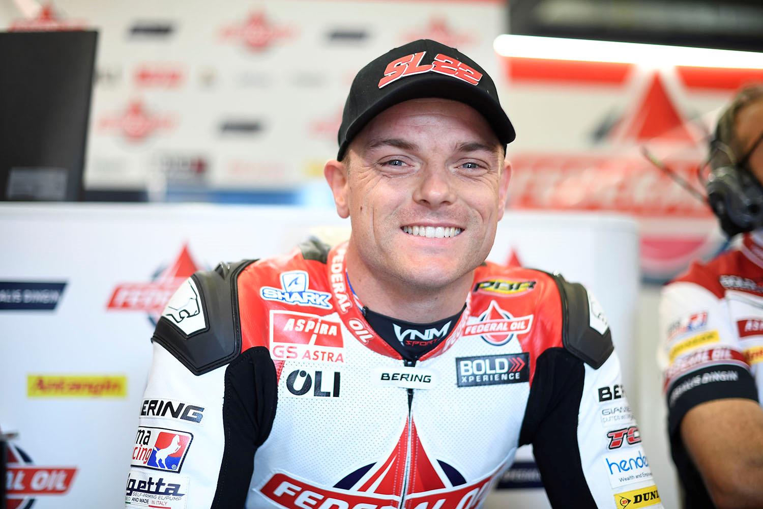 British Moto2 rider Sam Lowes British Moto2 rider Sam Lowes