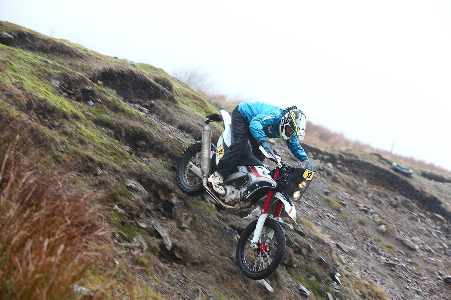 AJP PR7 steep descent AJP PR7 steep descent