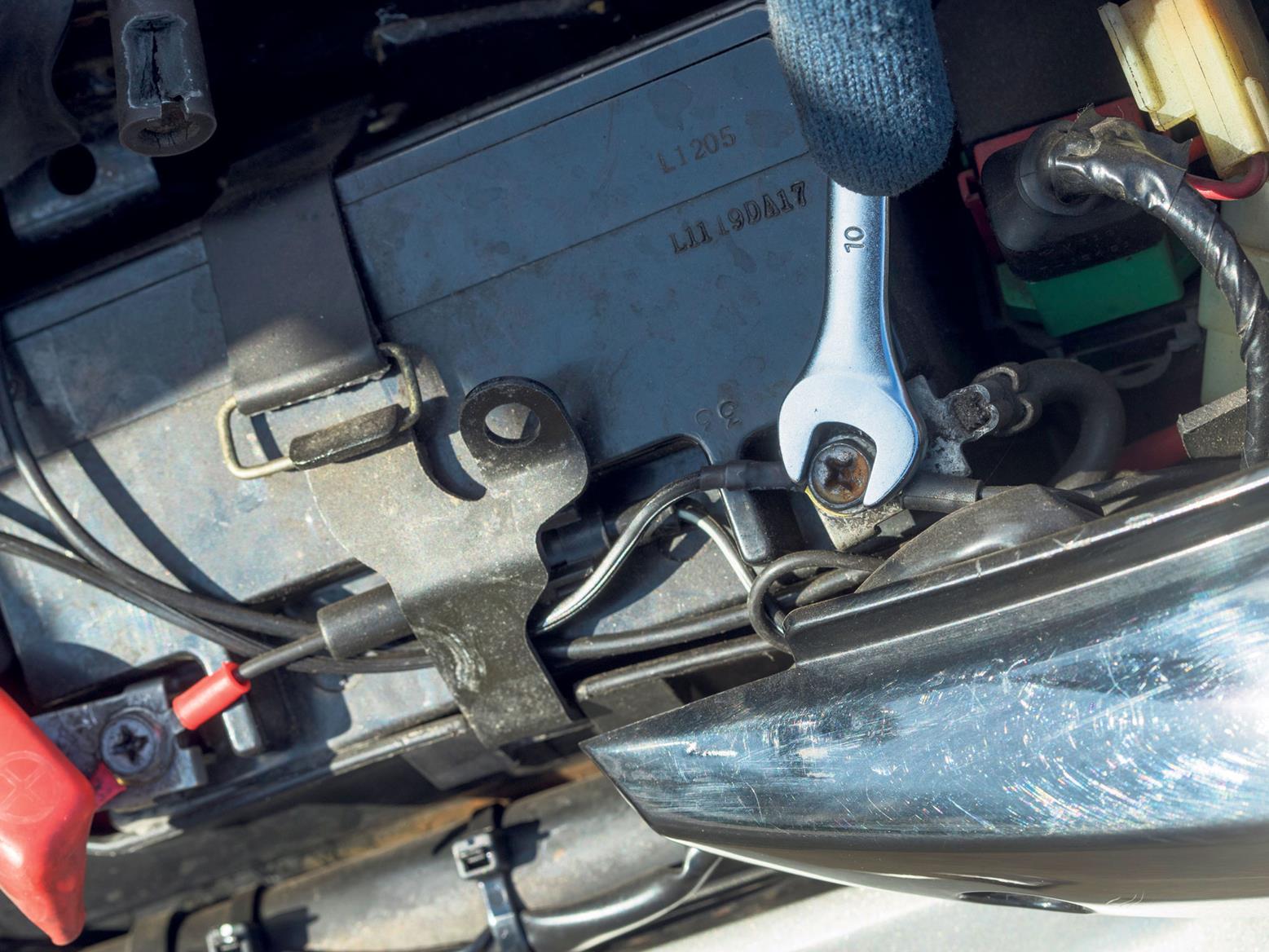 Check for a loose battery connector Check for a loose battery connector
