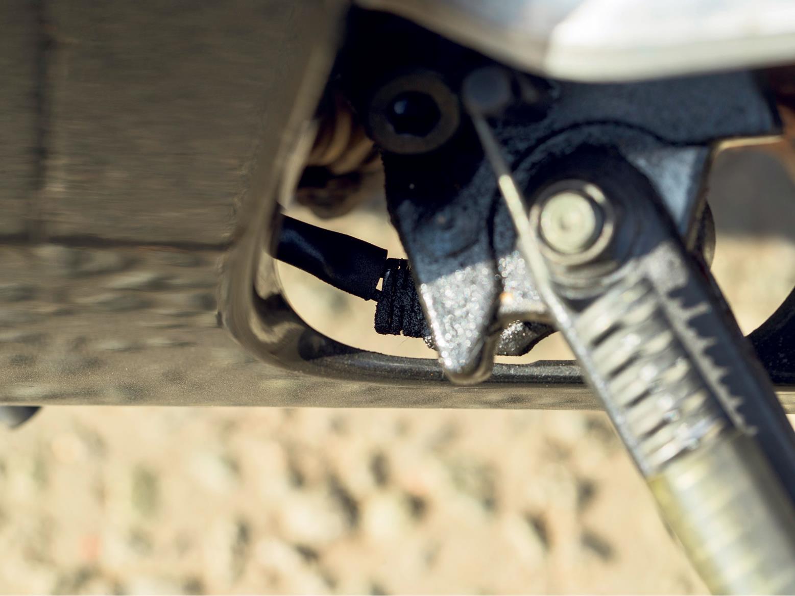 Try the sidestand switch Try the sidestand switch