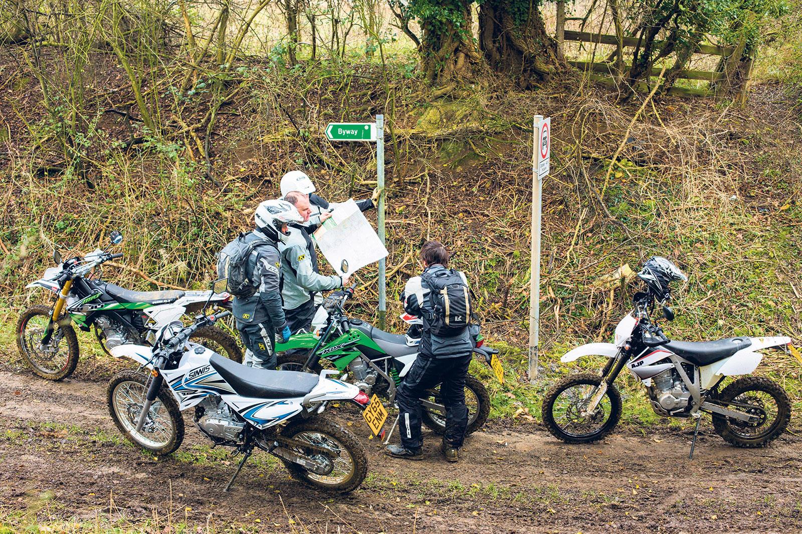 The TRF has lots of information about where you can ride your motorbike off road The TRF has lots of information about where you can ride your motorbike off road