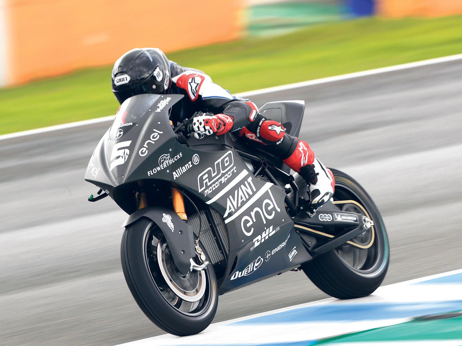 Energica's MotoE bike Energica's MotoE bike
