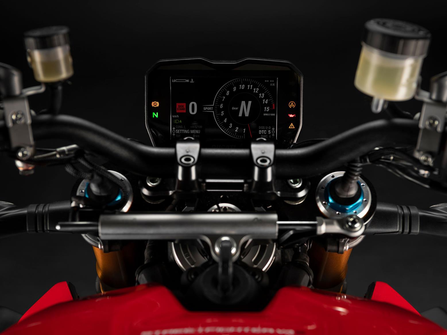 Ducati Streetfighter V4 clocks Ducati Streetfighter V4 clocks
