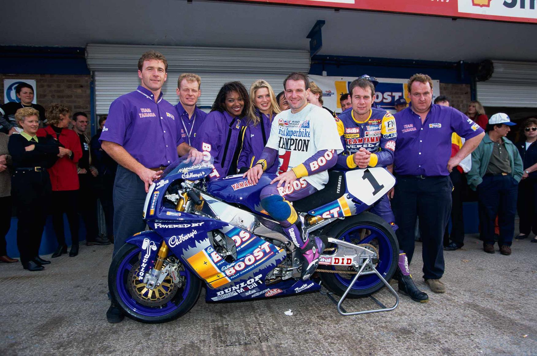 Niall Mackenzie claimed the 1996 title Niall Mackenzie claimed the 1996 title