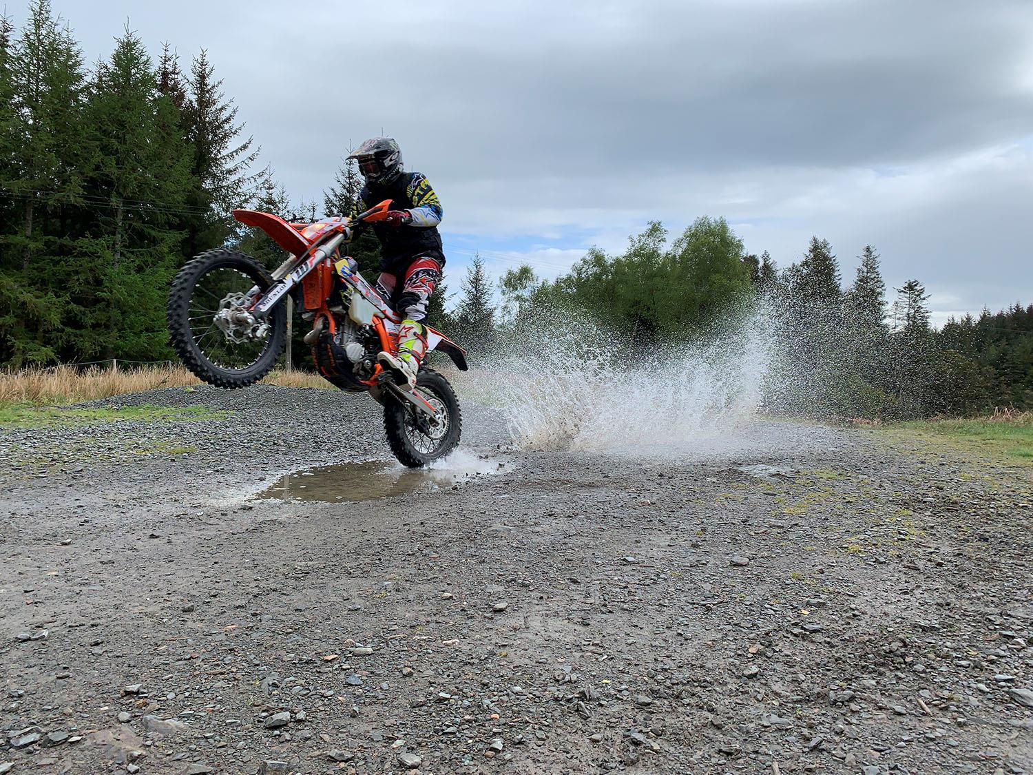 John McGuinness wheelie John McGuinness wheelie