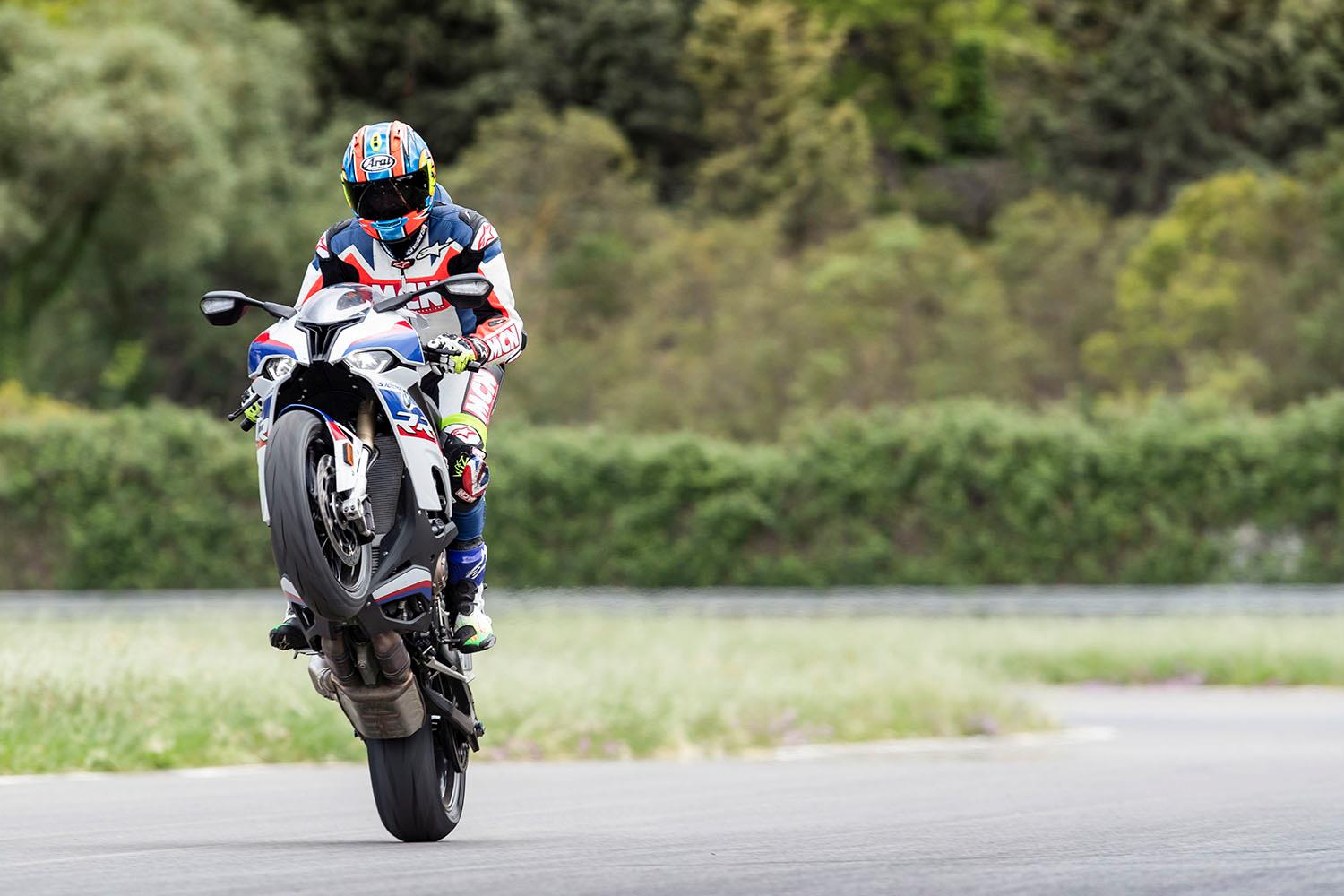 BMW S1000RR wheelie BMW S1000RR wheelie