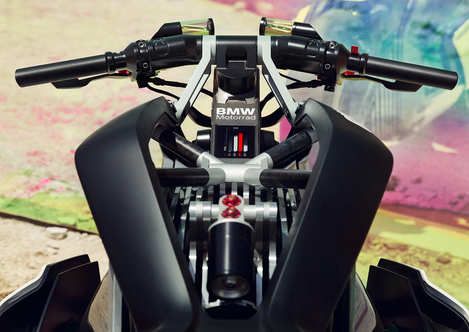 BMW Vision DC Roadster handlebars BMW Vision DC Roadster handlebars