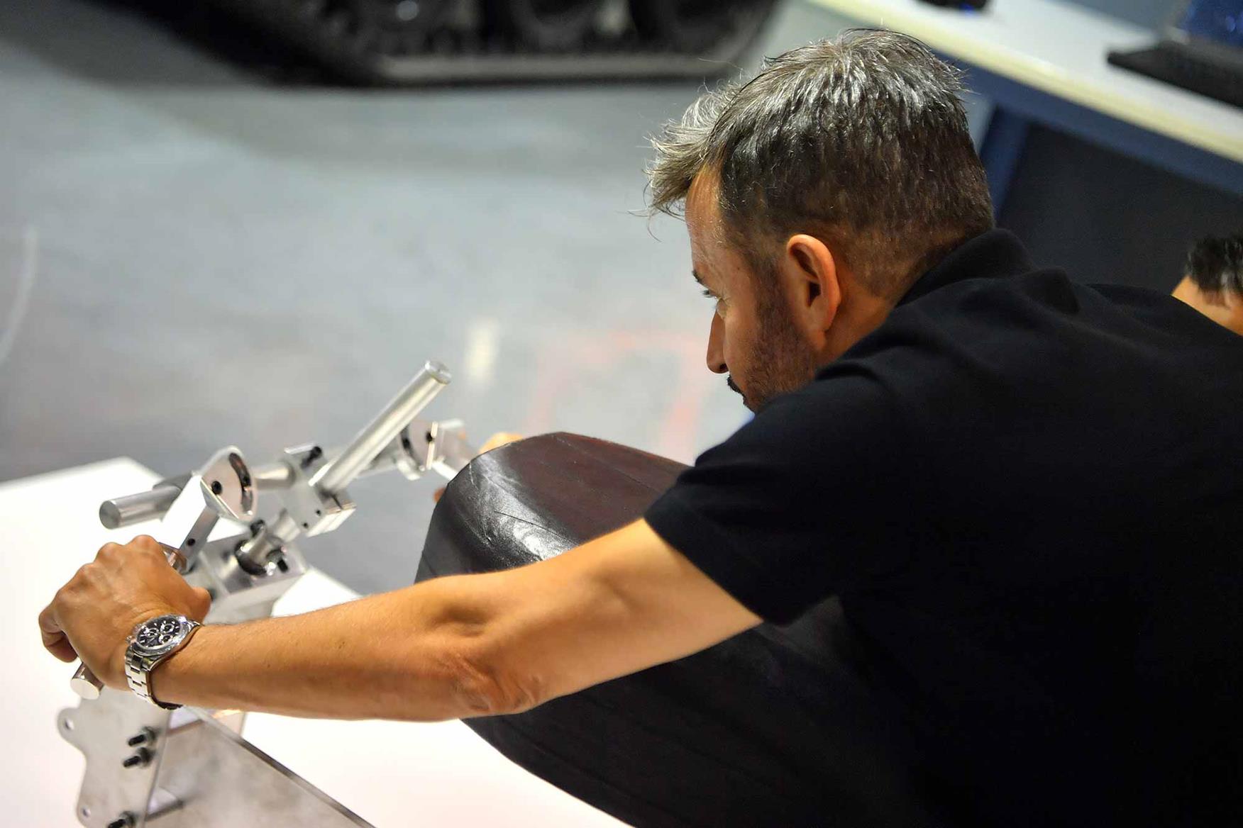 Biaggi set a previous record in 1994. Photo: Charly Gallo Biaggi set a previous record in 1994
